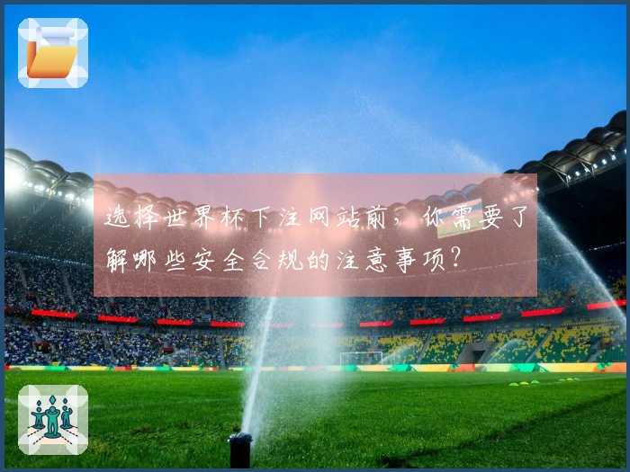 选择世界杯下注网站前，你需要了解哪些安全合规的注意事项？