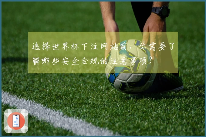 选择世界杯下注网站前，你需要了解哪些安全合规的注意事项？