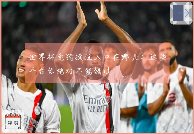 世界杯竞猜投注入口在哪儿？这些平台你绝对不能错过